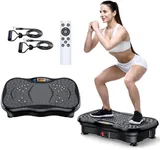 Vibration Plate Exercise Machine, Vibration Plate for Lymphatic Drainage, 200 Speeds & 330 Lbs Capacity, Bluetooth Fitness Platform for Lymphatic Drainage, Weight Loss, Home Gym & Muscle Recovery.