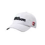 Wilson Boy's Pro Tour Baseball Cap, White/ Black, One Size UK