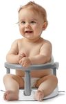 Navaris Baby Bath Seat - Portable Bath Chair for Baby 6-16 Months - Baby Bath Support Seat with High Backrest - for Tub or Shower Use - Suitable for Up to 13kg