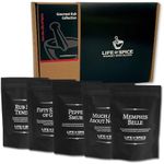 Life of Spice Gourmet Rub Collection | All Purpose Seasoning & BBQ Rubs | 236g | 5 Original Rubs with Recipe Cards | Great spices for Ribs, Mexican Fajitas, Buffalo Wings, Peppered Steaks | Great Gift