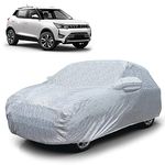 Autofy 100% Waterproof Car Cover SilverTech Fabric for Mahindra XUV300 [Year 2019 Onwards] - Dust & UV Proof Car Cover with Soft Cotton Flock Layer Inside for Paint Protection