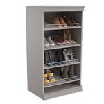 ClosetMaid 4609 Modular Storage Stackable Shoe Shelf Unit, Taupe