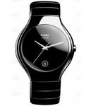 Ront Analogue Watch | Raddd Watch for Men | High Tech Fully Ceramic R.A.D.0 Watch for Men |Office were, Function, Wedding, Party | Pack of 1 -Black Fully Ceramic high tech Date Diamond