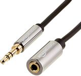 Amazon Basics 3.5mm Male to Female Stereo Audio Extension Adapter Cable - 25 Feet