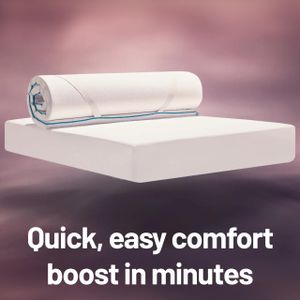 Simba Hybrid Mattress Topper Double – Breathable Comfort Layer
