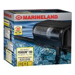 MarineLand Penguin Bio-Wheel Power Filter 150 GPH, Multi-Stage Aquarium Filtration,black, 20-30 Gallon Aquarium, 150 GPH