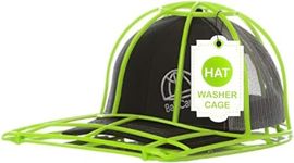 BallcapBuddy Cap Washer Hat Cleaner for Baseball Caps with Flat and Curved Bills - The Original Patented Hat Washer- NEON Green - Made in USA