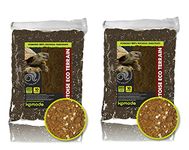 KOMODO TORTOISE REPTILE ECO TERRAIN NATURAL BEDDING SUBSTRATE SOIL 2 X 10LTR