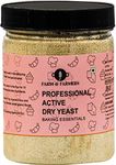 Farm & Farmers Instant Dry Yeast Powder for Pizza Base & Baking, 350 gm