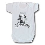 Birth Announcement idea Baby Cousin Personalised Baby Announcement Big Cousin Promoted Gift Pregnancy Gift Baby Vest Baby Announcement (3-6)