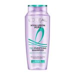 L’Oréal Paris Hyaluron Pure 72H Purifying Shampoo, For oily scalp & dry hair with salicylic and hyaluronic acid, 340 ml