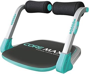 Core Max 2.0 Smart Abs and Total Body Workout Cardio Home Gym , Teal/Grey