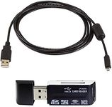 Eeejumpe USB Cable for Nikon DSLR D5000 Camera, and USB Computer Cord for Nikon DSLR D5000