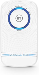 BT Dual-Band Wi-Fi Extender – 1200 Mbps Signal Booster