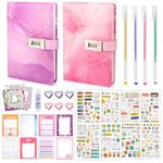 Secret Diary for Girls, Gifts for Girls 8 9 10 11 12 13 Year Old,Diary with Lock for Girls, Lockable DIY Journal for Girls Teenage Age 7-14,Notebook Pen Birthday Valentines Day Back to School Presents