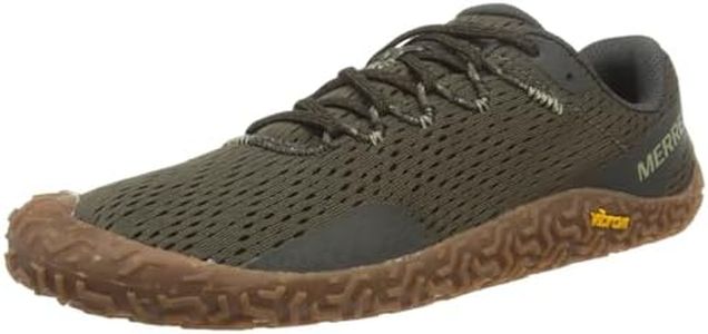 Merrell Men’s Vapor Glove 6 Trail Running Shoe, Olive, US 8