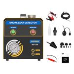 AUTOOL SDT205 Automotive Smoke Machine 12V Car Pipe System Leak Detector Fuel Leakage Diagnostic Tester for Car, Motorcycle, Truck and More