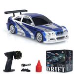 wheelfun 1/43 RC Drift Car, Ready-to-Run, High Speed Four-Wheel Drive, Proportional Remote Control, Simulation Lights, 200mAh Battery, Lithium Polymer, Unisex Adult