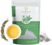 Reishi Mushroom Tea & Premium Green Tea - Green Tea With Lingzhi, Ganoderma 20 Triangles