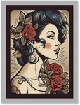 Pin Up Girl Tattoo Ink Body Art Flo