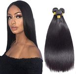 WuvuSnm Straight Bundles Human Hair