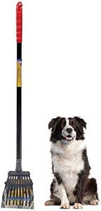 Dogit Waste Scoop, Dog Combo Waste Rake & Dog Pooper Scooper for Grass & Pavement Easy Pickup, Small, 90442