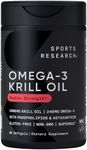 Sports Research® Omega-3 Krill Oil 