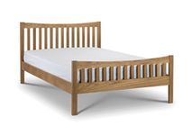 Julian Bowen Bed, Wood, Solid Oak, King