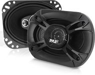 Pyle 4 Way 6x9 Inch 500 Watt Quadriaxial Loud Pro Audio Universal Quick Replacement Component Sound Speaker with Non-Fatiguing Butyl Rubber (Set of 2)