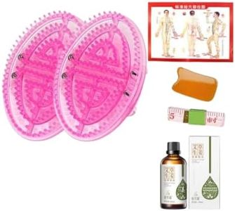 GXDDZM 粉色经络刷按摩器摩刷身体软硅胶全身通用 Portable Handheld Neck, Shoulder, Back Massager