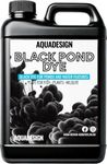 AquaDesign BLACK Liquid Pond Dye 2500ml For Ponds And Water Features TREATS 12,500L