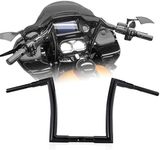 1-1/2 Inch Fat 12 Inch Rise Meathook Ape Hangers Road Glide Handlebars for 2015-Later Harley Road Glide/Road Glide Special/Road Glide Ultra Models, Black