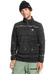 Quiksilver Fleece with zipper AKER HZ FLEECE Men Black XS