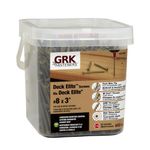 GRK Fasteners Deck Elite - Premium Deck Screws 8 x 3 450pc