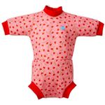 Splash About Unisex Baby Happy Wetsuit and Toddler Swim, Strawberry Field, 12-24 Months UK