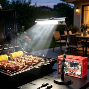 IMAGE Rechargeable Magnetic Grill Light COB LED BBQ Light IPX5 Waterproof