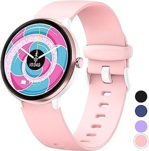 ZONEY Kids Smart Watch, Fitness Tracker for Kids Boys Girls Age 6-16, Sports IP68 Waterproof Activity Tracker with Sleep Tracking, Kids Watch with Pedometer, Alarm, Watch for Kids(Pink)