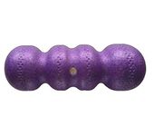 Rollga Foam Roller - STANDARD: Self Massage & Trigger Point Release Muscle Roller, Medium Density Foam Version (Purple)