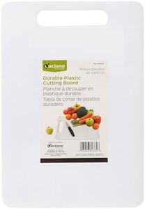 Luciano Plastic Cutting Board 12" x 8.3" White