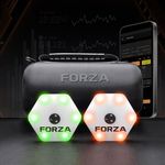 FORZA Wave Football Rebounder – Master Your First Touch! | The World’s #1 4-in-1 Passing Rebound Board – 2 Min Setup, Unbreakable Design & Rock-Solid Stability – Buy FORZA, Play Forever! [2x Lights]