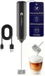 Rechargeable Milk Frother Handheld,
