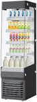 GarveeHome Commercial Refrigerator - 7.77 Cu.Ft Open Air Merchandiser Slope Display, ETL Certified Pastry Display Case, Upright Beverage Cooler, Led Light, for Home, Store, Gym, Office, Cafe