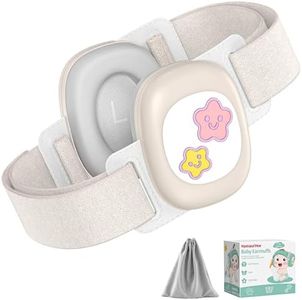 YomauiYee Baby Noise Cancelling Headphones,Infant Earmuffs with Star Pattern, Infant Ear Protection for Toddler 0-48 Months,Baby Travel Essentials for Airplane/Improves Sleep
