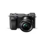 Sony Alpha ILCE-6400L 24.2MP Mirrorless Camera (Black) with 16-50mm Power Zoom Lens | APS-C Sensor | Real-Time Eye Auto Focus | 4K Vlogging Camera | Tiltable LCD - Black