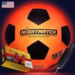 NIGHTMATCH Light Up Soccer Ball - E
