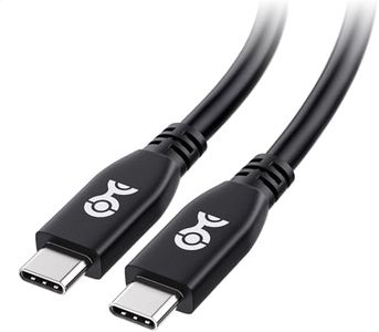 Cable Matters USB4 Cable 2m with 40Gbps Data, 8K Video Support, and 100W Charging, Compatible with Thunderbolt 4 Thunderbolt 3, USB C for MacBook, DELL XPS, Surface Pro and More