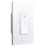 Geeni Smart 3-Way Switch Kit, White, 2-Pack – No Hub Required – Requires Neutral Wire – Smart Light Switch Compatible with Alexa, Google Assistant & Microsoft Cortana, Requires 2.4 GHz Wi-Fi