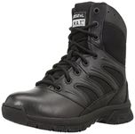 Original S.W.A.T. Mens Force 8" Tactical Side-Zip Black Boot (Numeric_8)