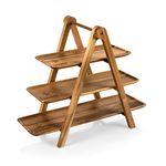 PICNIC TIME Dallas Cowboys 3-Tiered Serving Ladder