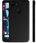 PrimeLike Shockproof Silicon Matte TPU Flexible Back Cover Case for Google Pixel 2 XL/Google Pixel XL2 (Black)